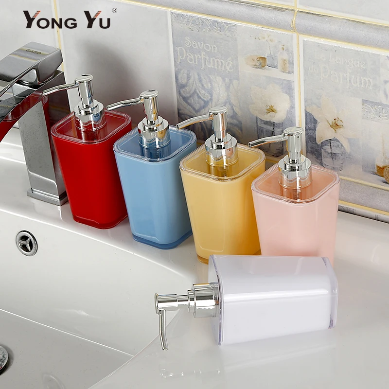 320ml Liquid Bottle Soap Dispenser Emulsion Lotion Bottle Creative Bathroom Accessories Set Home Decoration