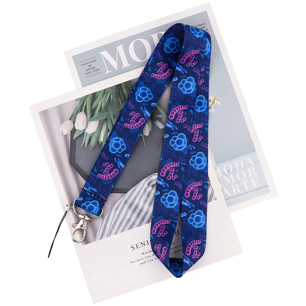 Flyingbee X2177, биологический шнурок для телефона с бактериями, подвесной шнурок для доктора, шнурок для телефона, значок для доступа в метро