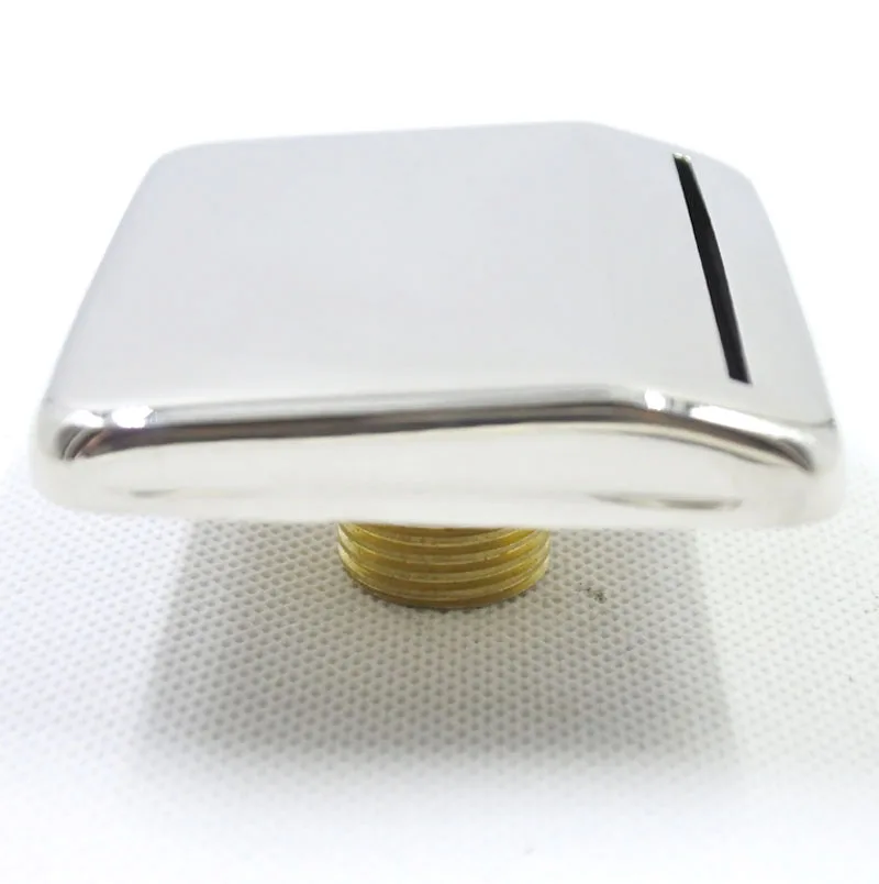 Small Square Stainless Steel Hot Tub Waterfall, Spa Water Curtain, 75x63.5 mm Massage Bathtub Accessories
