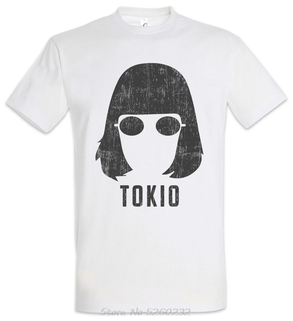 Tokio Face T-Shirt Money La Casa Haus des Heist de Names Papel Geldes Namen Men'S High Quality Custom Printed Tops Hipster Tees