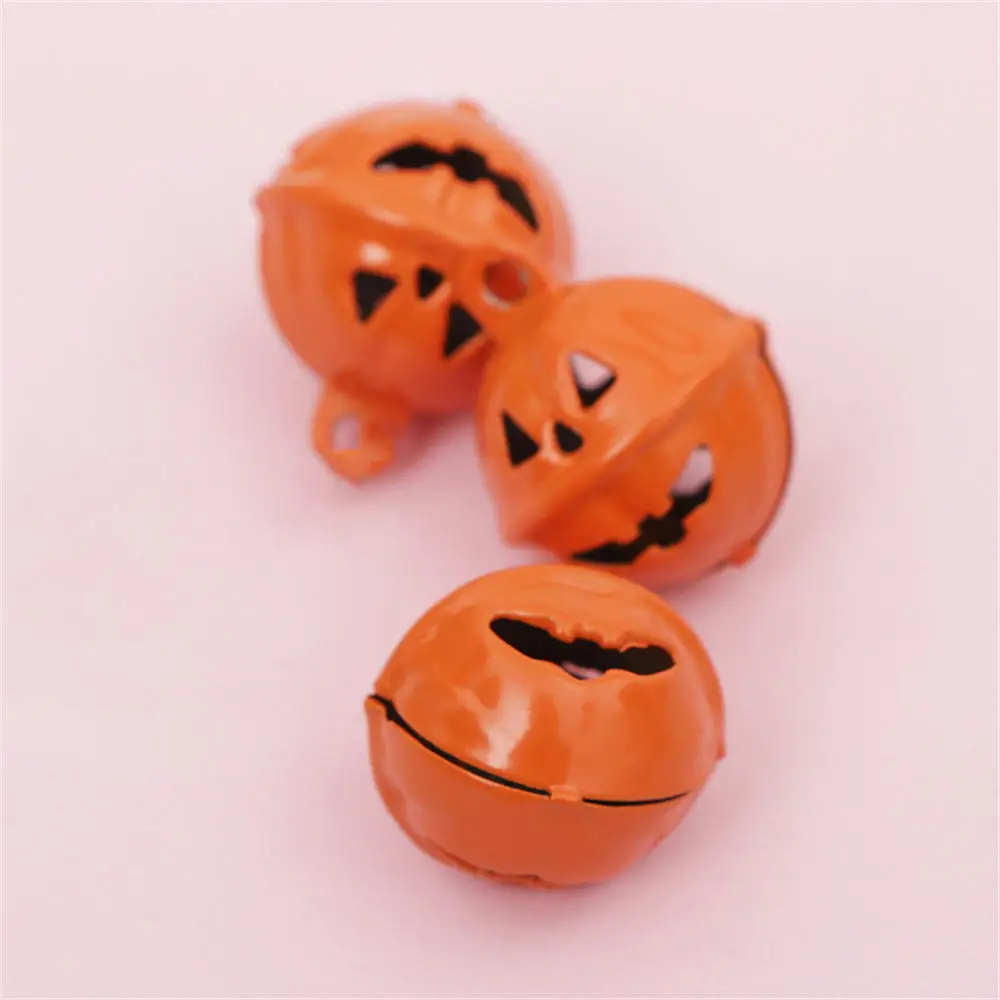 5pcs/lot Cat Ghost DIY Halloween Bell Pumpkin Head Bells Tree Decorations Hanging Decor Halloween Party Home Suppliers