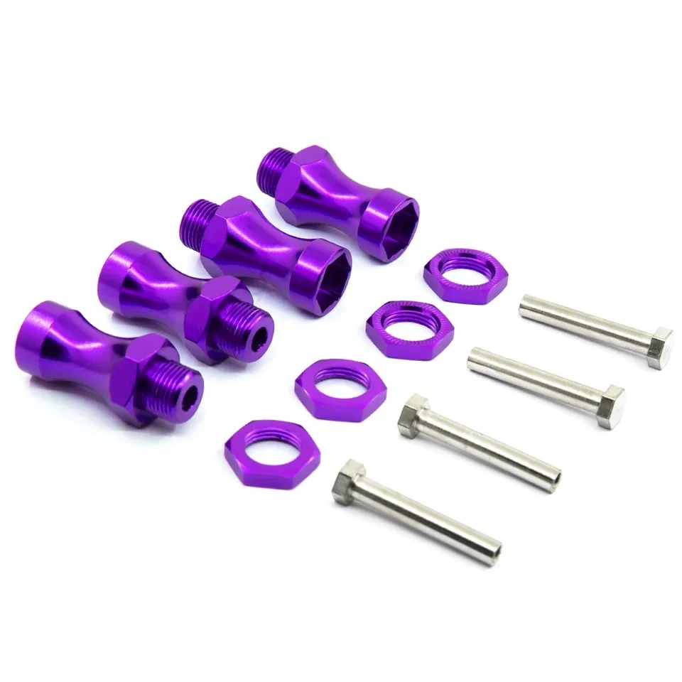 

RC 12mm to 17mm Wheel Hex Hub Adapter Extension 30mm Convension adaptor for 1/10 Switch to 1/8 RC Model Car