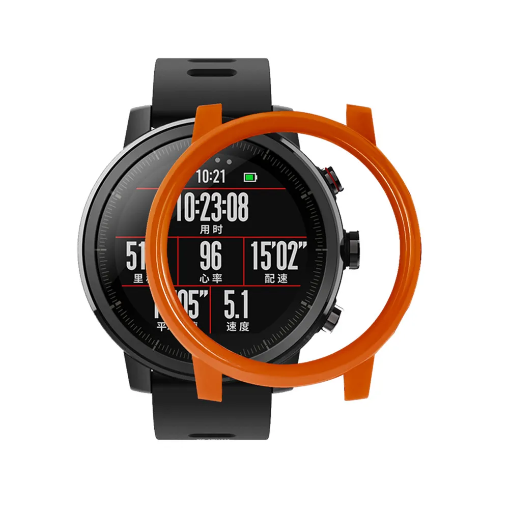 Capa protetora PC rígida para Xiaomi Huami Stratos 2 2S Smartwatch Protector Shell