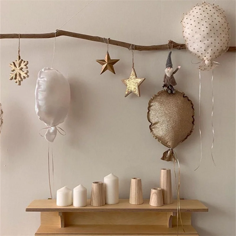 Nordic Balloon Cushion Wall Hanging Ornaments for Kids Room Ballons Korean Style Birthday Party Wedding Photography Props Gifts