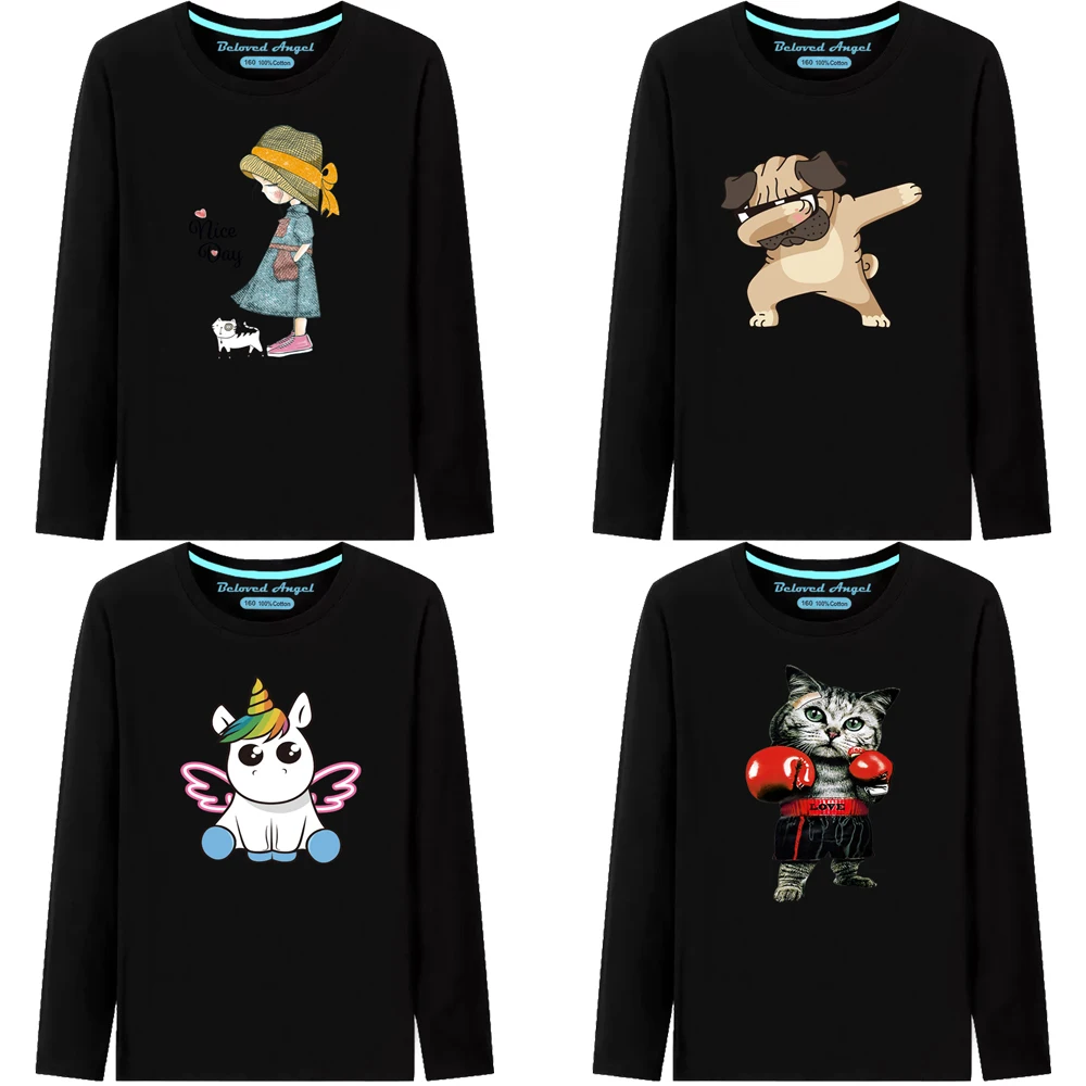 

Baby Clothes 3D Printed Kids Clothing Spring Autumn Long Sleeve Tshirt Fashion Cartoon Children T-shirt Boys Girls Tops Tees