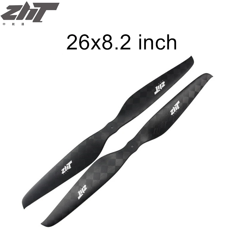 2682 Ultra-Light Carbon Fiber Propeller 26 Inch Long Flight Time Airplane Props Fit For Industrial UAV And Drone