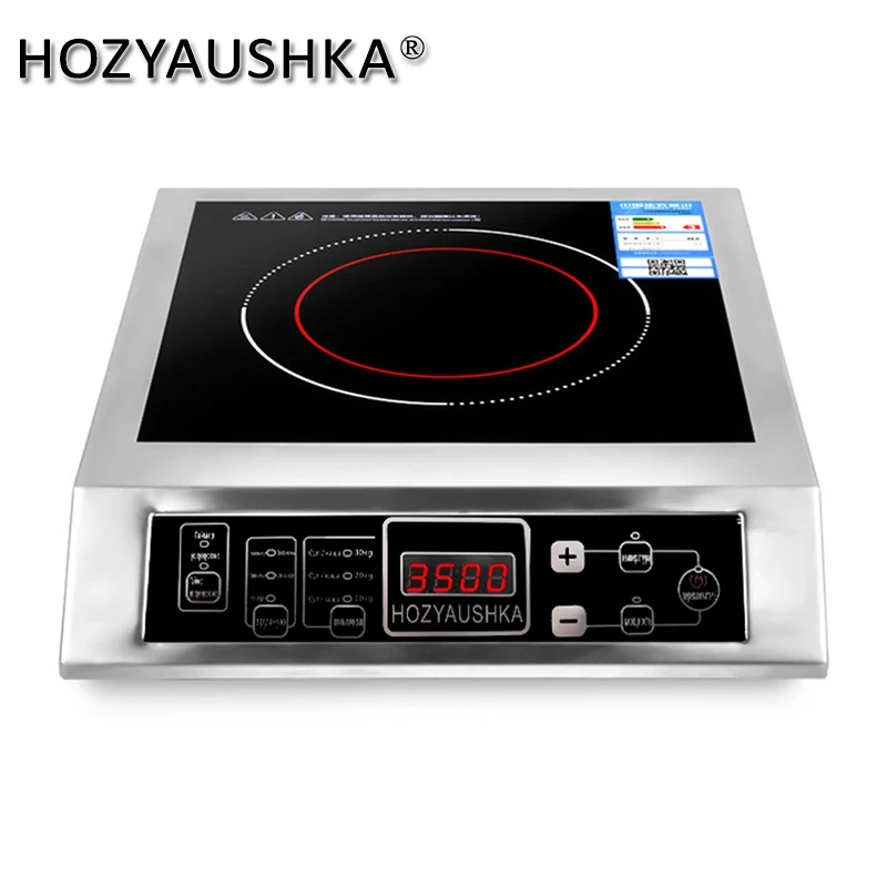 【Quéжизнен Hien гарантия】 Cocina de Inducción de 50 KG con Soporte de Carga de 3500 W Cocina de Inducción de Alto Fuoco Doméstica Comercial de Alta Potencia