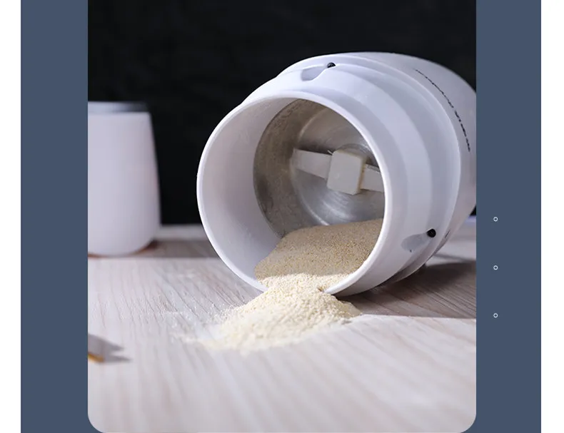 220V Mini smerigliatrice elettrica portatile 100g fresatrice per uso domestico medicina del grano smerigliatrice Superfine Multigrain