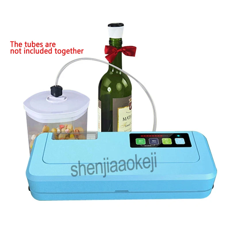 المنزل فراغ آلة الختم المنزلية التجارية تجفيف تلقائي الرطب الاستخدام المزدوج الغذاء الشاي متعددة الوظائف السدادة 220 فولت 220 واط 1 قطعة