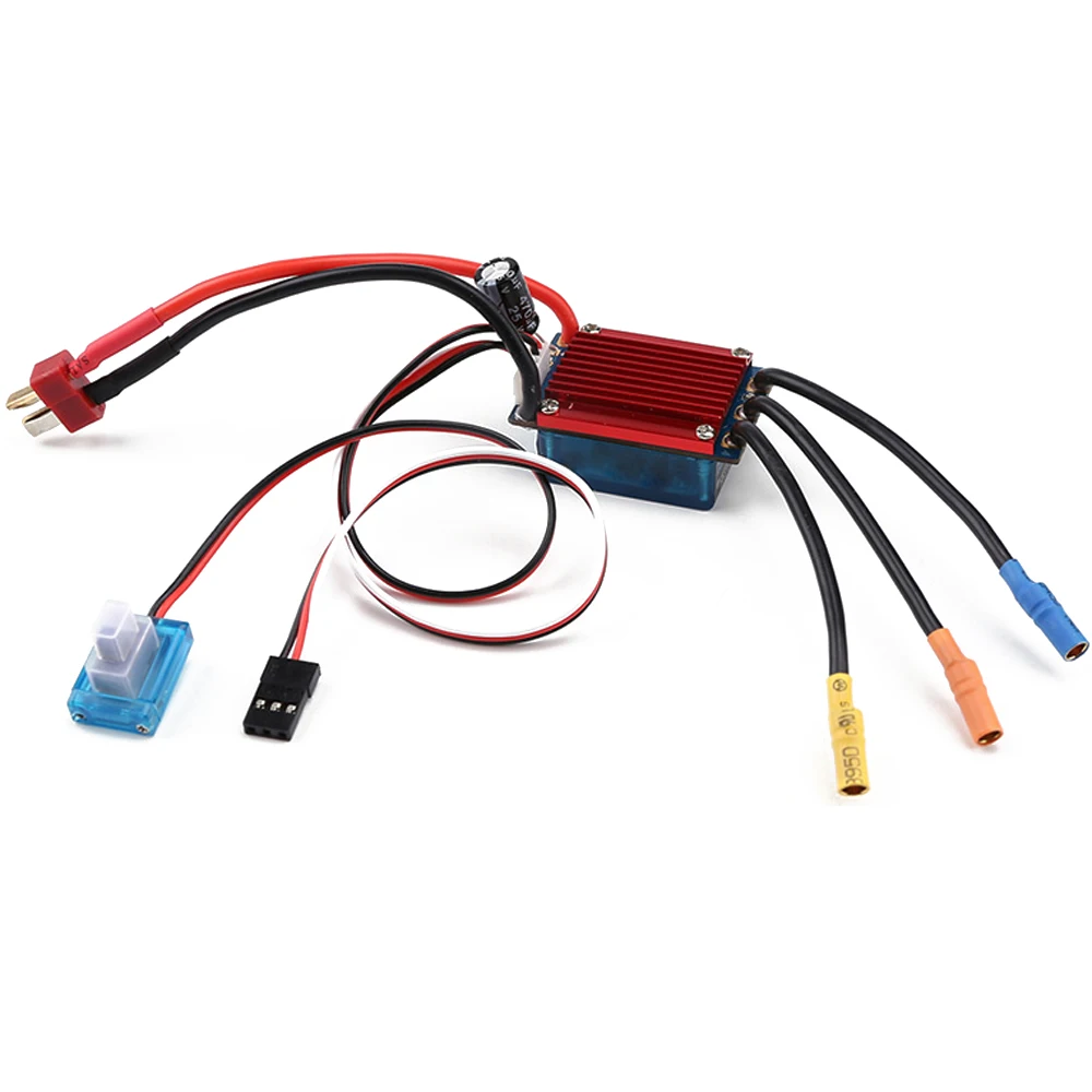 Rcrunning 25A/35A 2-3S Sensorless Borstelloze Elektronische Speed Controller Esc Met Programma Kaart Voor 1/16 1/18 rc Auto On-Road Speelgoed