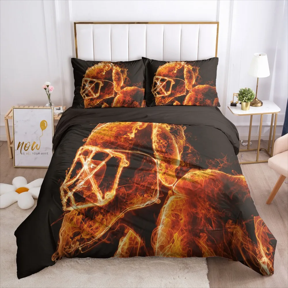 

3D Design Bedding Sets Duvet Quilt Cover Set Comforter Bed Linens Sport King Queen Full Double Home Texitle