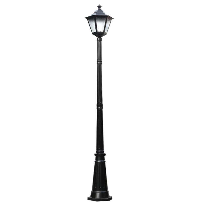 Imagem -02 - Impermeável ao ar Livre Pátio Lamp Street Lamp Outdoor Lawn Lamp Villa Garden Comunidade High Pole Lamp Post Lamp Diâmetro 2.5m