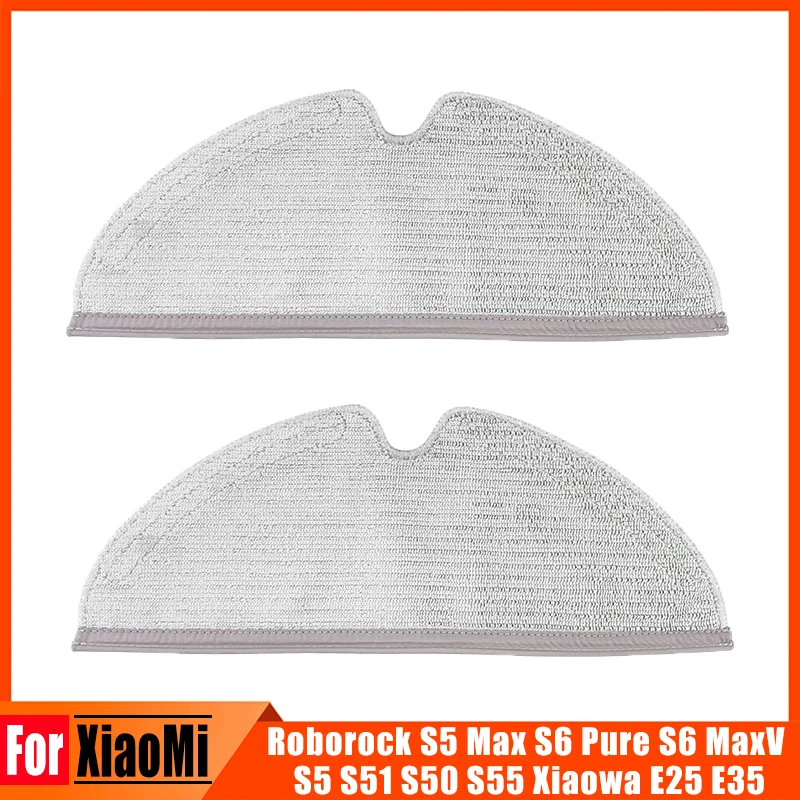 Cây Lau Nhà Phụ Kiện Đầy Đủ Độ Che Phủ Cho Xiaomi Roborock S5 MAX S6 S50 S55 Roborock S6 MAXV Hút Bông Lau Thay Thế Linh Kiện