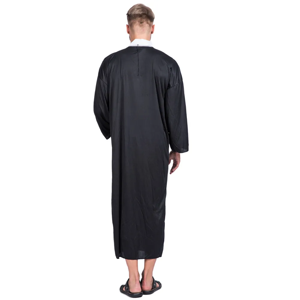 Volwassen Middeleeuwse Priest Robe Halloween Mannen Missionaris Cosplay Kostuum Carnaval Pasen Purim Fancy Dress