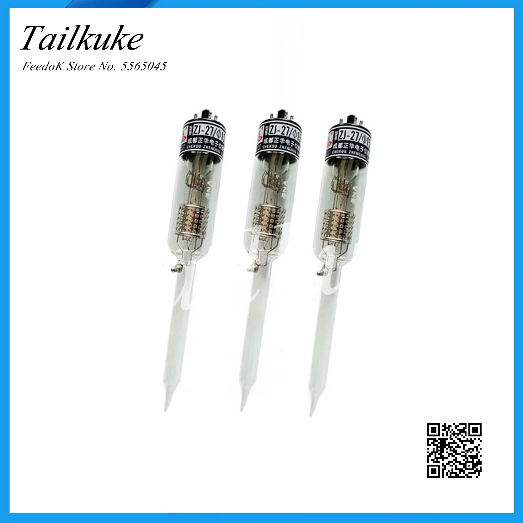 สูญญากาศแก้ว Ionization Gauge ZJ-27เส้นผ่านศูนย์กลาง15.5แก้ว