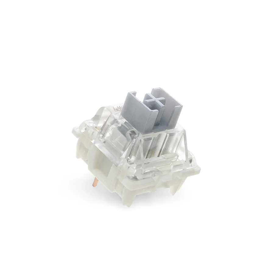 Gateron Silver Switches Pro Linear Mechanical Keyboard Switch 3Pin Two-Stage Single Spring 45gf Keyboard Mx Switch For GK61 SK64