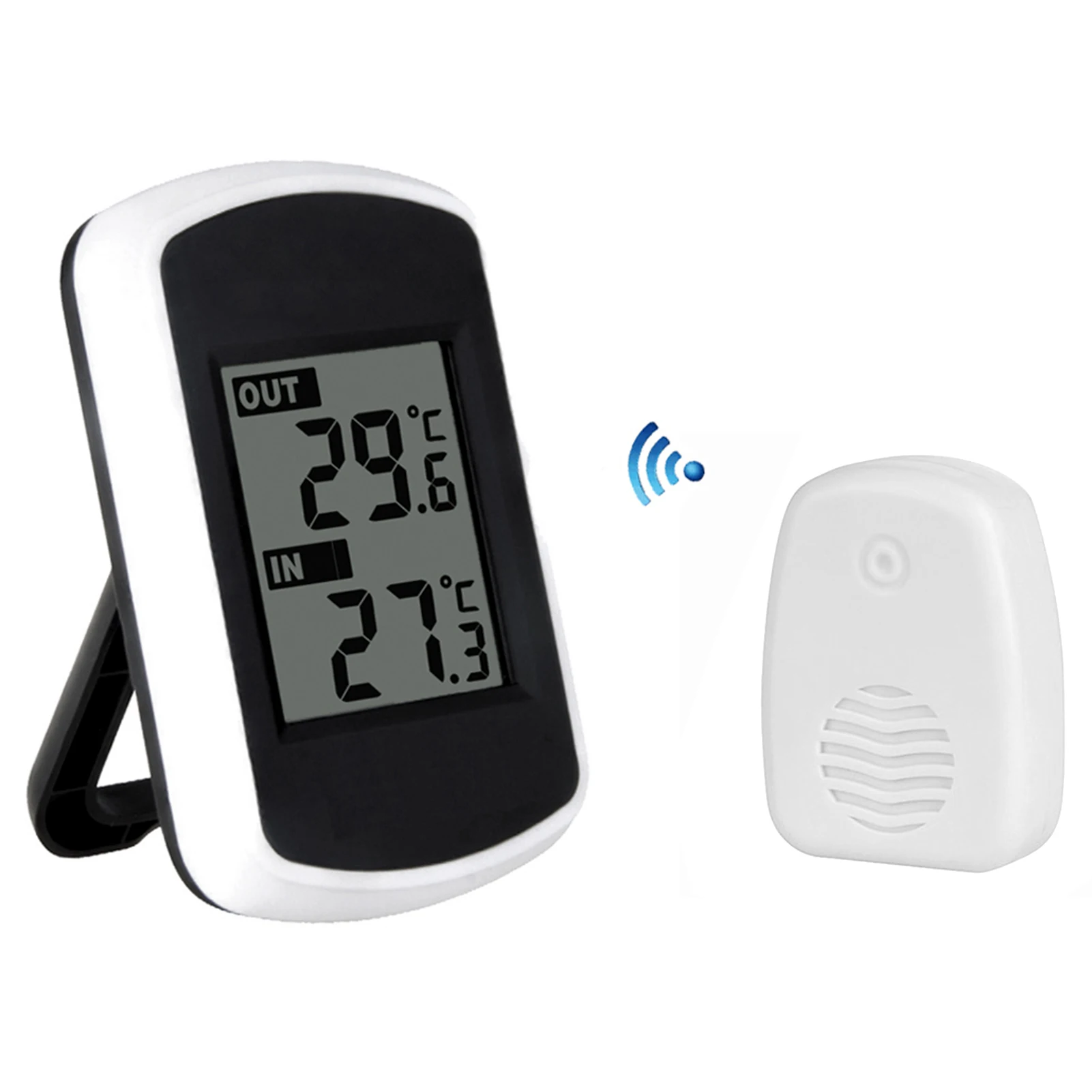 Thermometer Outdoor Wireless Thermometer LCD Digital Interior Exterior Window Temperature Measurement Ambient Weather Tester