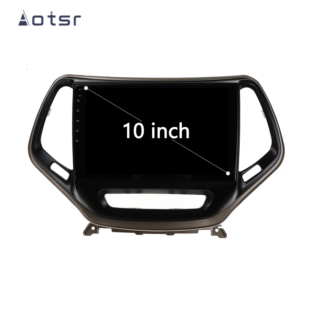 Android system Car player GPS Map navigation For JEEP Cherokee 2014-2018 car Radio multimedia player  recorder player  head unit