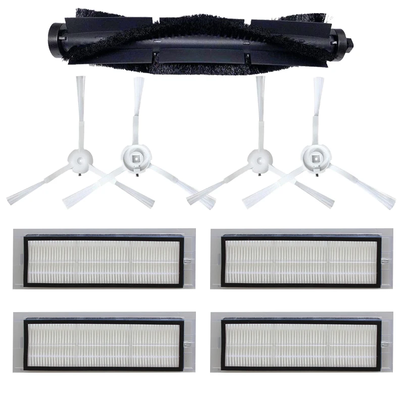 Nieuwe Roller Borstel Zijborstel Wasbare Robot Filter Voor 360 S5/ S7/S7 Pro Robot Stofzuiger Onderdelen vervanging Filter