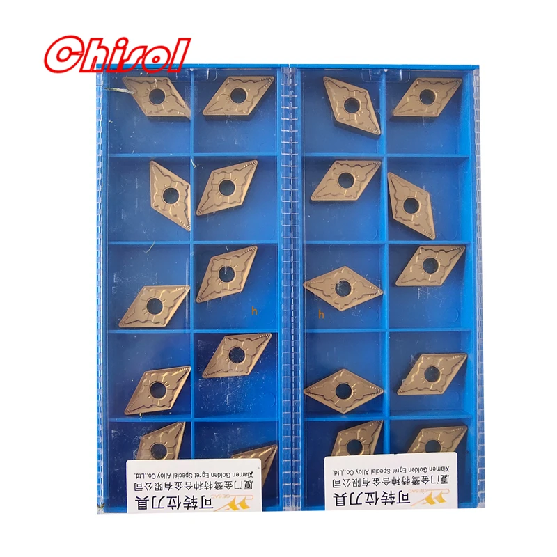 Carburo di cnc inserti di tornitura DNMG150408-QM DNMG150412-QM NMG150608-QM DNMG150612-QM GP1225 lavorazione acciaio inox
