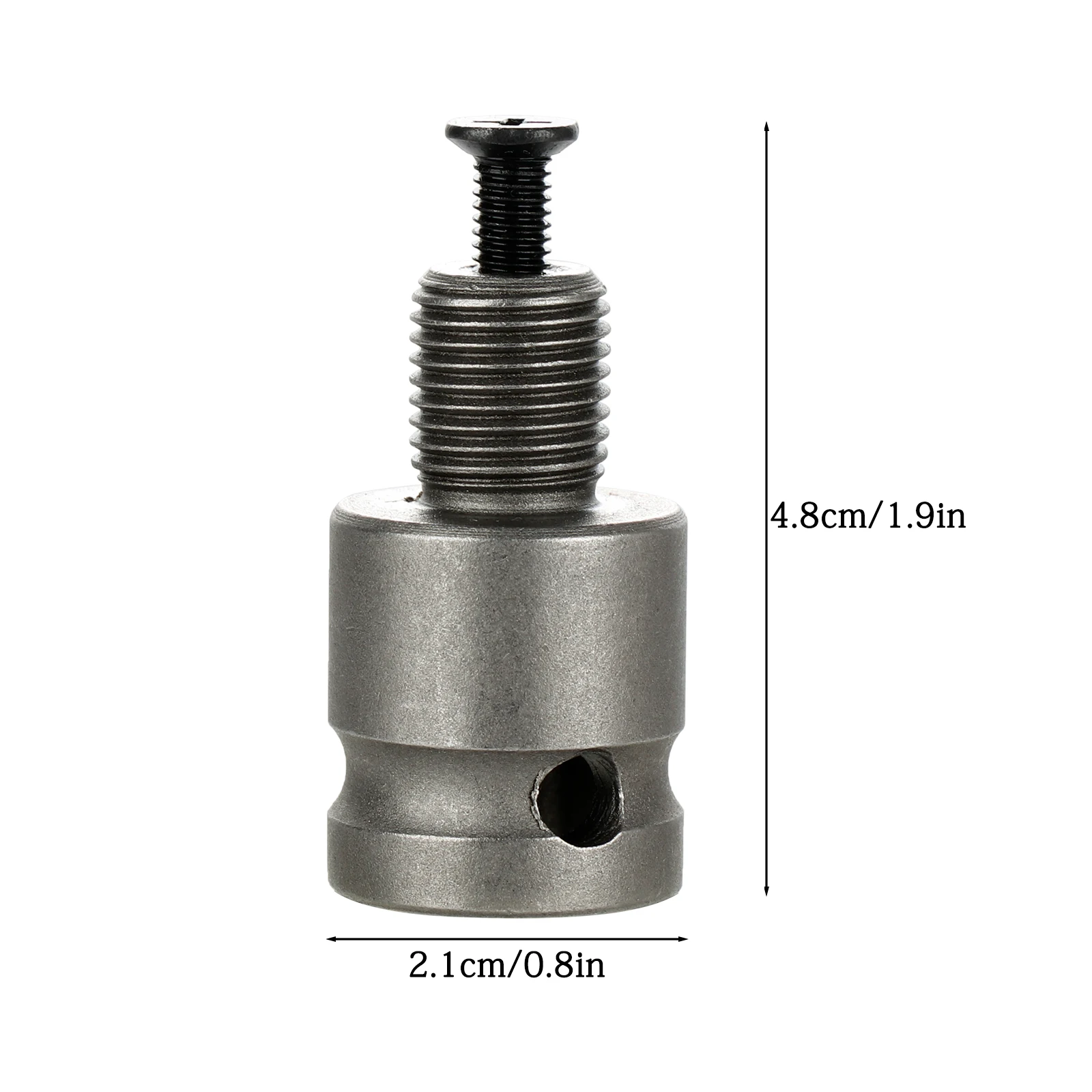 13mm เจาะ Chuck เจาะอะแดปเตอร์ 1/2 นิ้วเปลี่ยน Impact Wrench Into ไฟฟ้าเจาะ