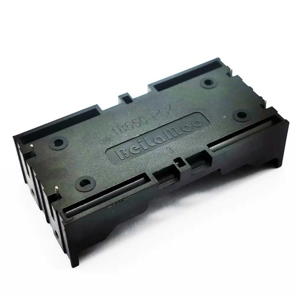 1 Pcs DIY 18650 Battery Holder 18650 Battery Storage Box Case For 2*18650 3.7V-7.4V Rechargeable Battery With Pin