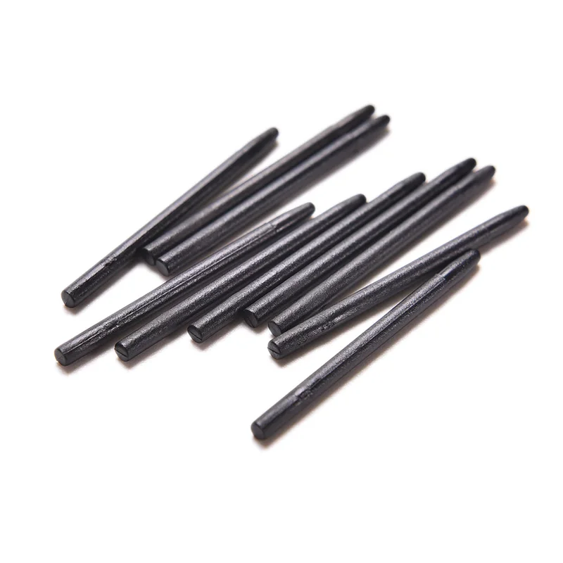 10PCS Digital Tablets Pen Tips Graphic Drawing Pad Replacement Refill Black Pen Nibs Only For Wacom BAMBOO CTE MTE CTL CTH