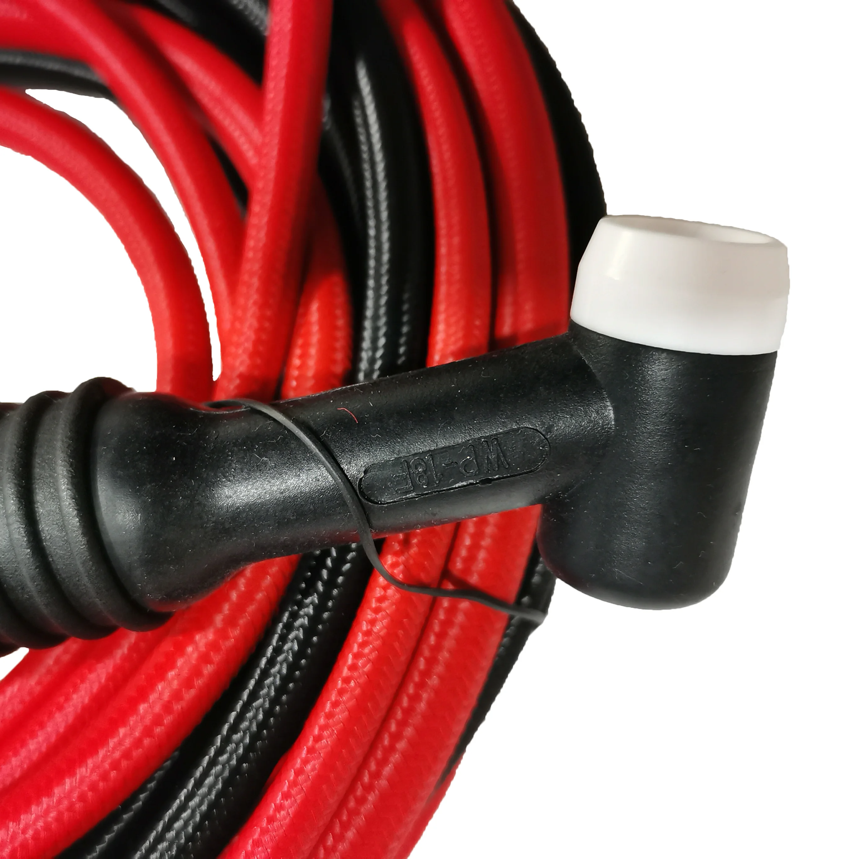 Imagem -03 - Euro Water Gás Nut Quick Connector Cabeça Preta com Cabo Macio Vermelho 4m Comprimento 3570 Wp18f