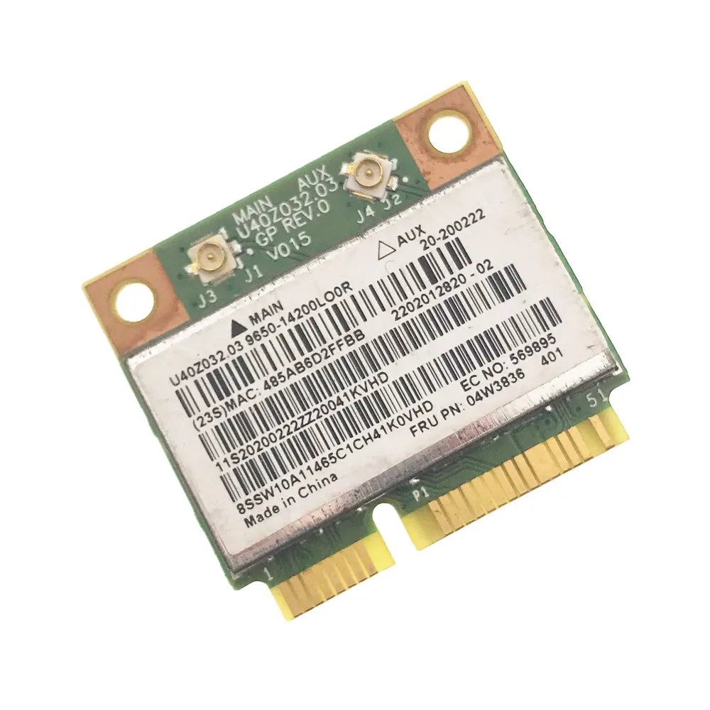 BCM943142HM BT4.0 Wifi Wireless Card 04W3836 For Lenovo G400 G410 G500 G510 G405 G505 E431 E531