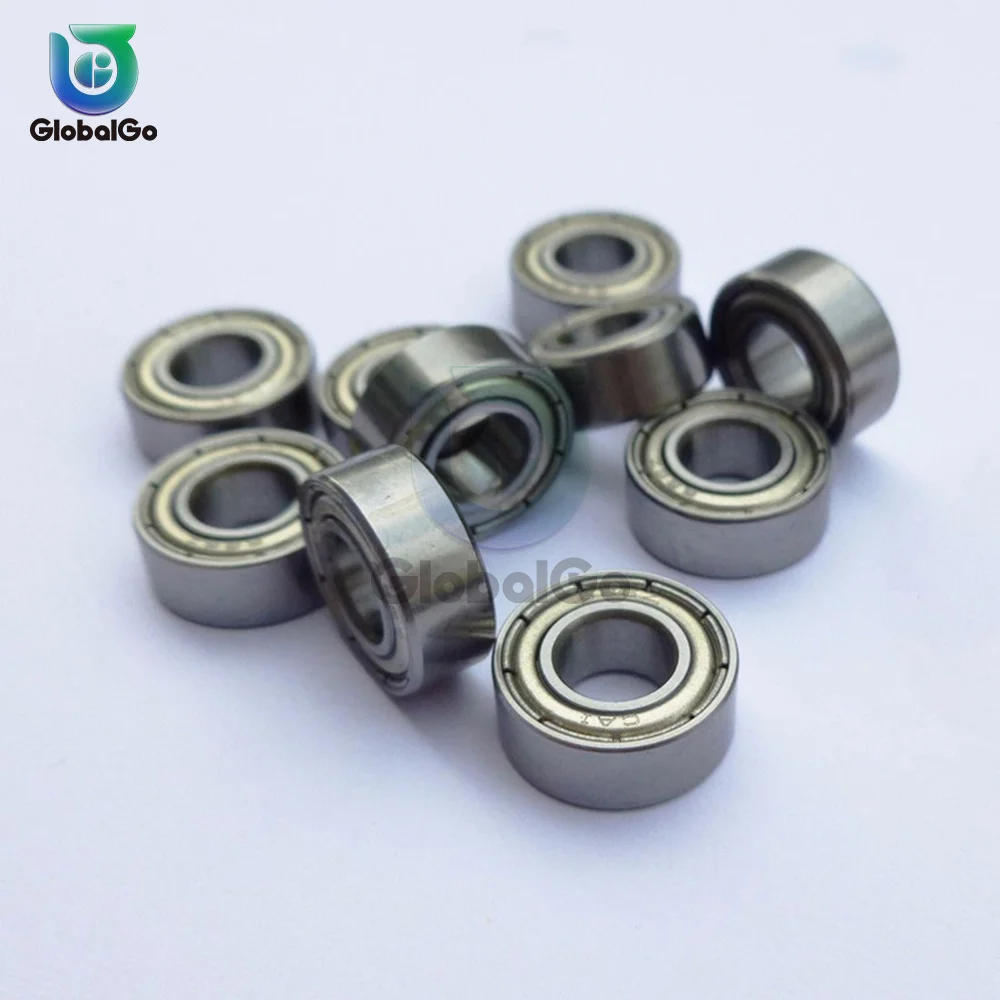 10pcs MR85ZZ 5*8*2.5(mm) Bearing ABEC-5 Metal Sealed Miniature Mini Bearing MR85 MR85ZZ Chrome Steel Bearing