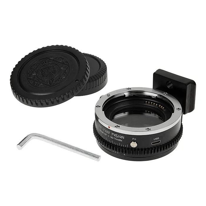 Fotodiox EF-FX Lens Adapter with ND Throttle filter AF for Canon EF EF-S Lens to Fuji Fujifilm X mount Camera XT3 XT30 XA1 XT100