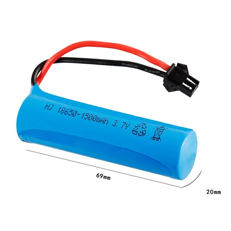 3.7v 1500mah 15C 18650 akumulator litowo-jonowy na samochód kaskaderski zdalnie sterowany Q85 Q70 zdalnie sterowane zabawkowe samochody SM-2P