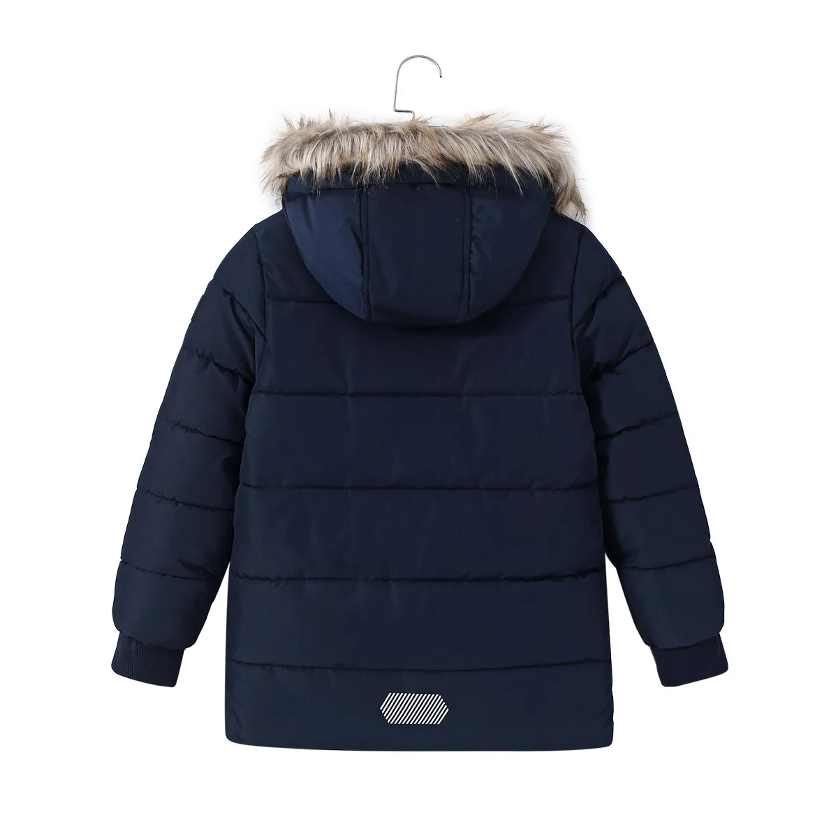 HONEYKING Children's Down Coat Winter Teenage Boys Cotton-padded Parka & Coats Thicken Warm Long Jackets Toddler Kids Outerwear