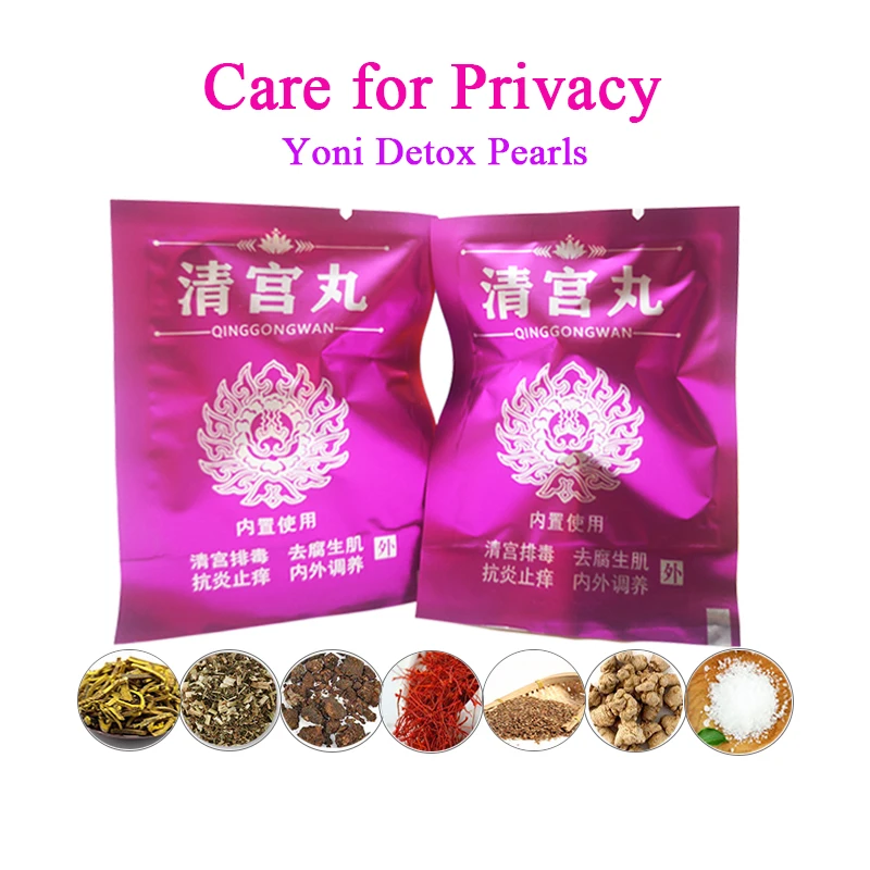 

40pcs Yoni Pearl Detox Tampons Vaginal Cleansing Medical Treatment Tampon Yoni Steam Clean Point Tampon Women Beauty Health