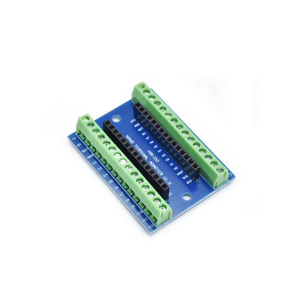 WAVGAT Standard Terminal Adapter Board For Arduino Nano 3.0 V3.0 AVR ATMEGA328P ATMEGA328P-AU Module Expansion Shiled Module