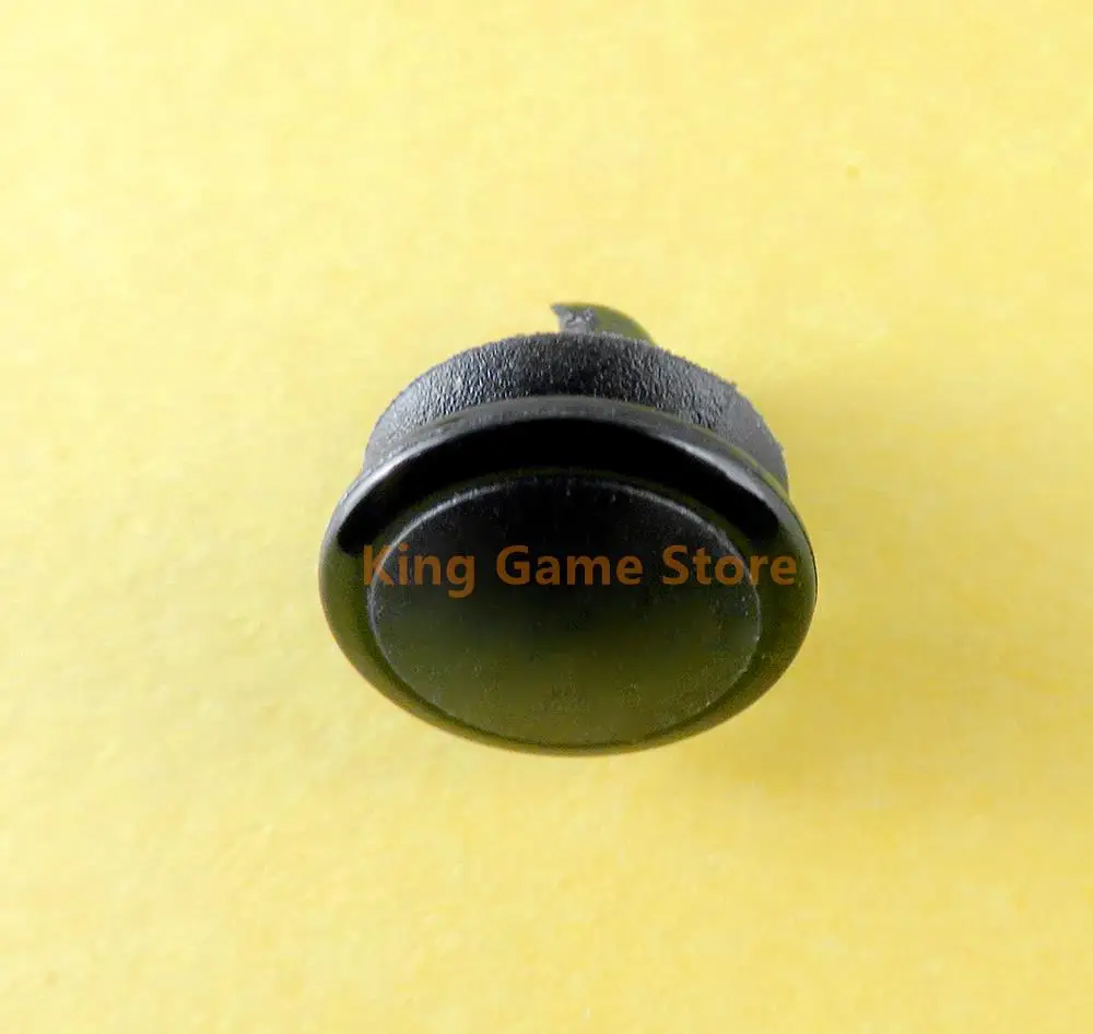 2 Buah Topi Joystick Analog 3D Putih dan Hitam untuk Tutup Rocker Joystick Tombol PSV1000 untuk Pengontrol Psvita 1000 PSV 1000