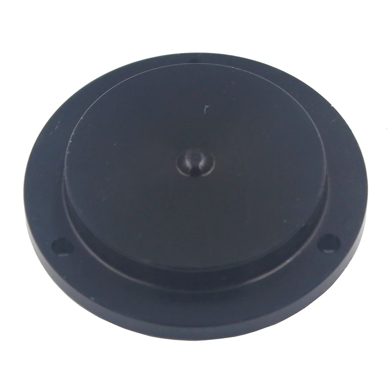 Haccury Round Metal Spirit Level Bubble Upper Flange Horizontal Platform Inlaid Leveling Instrument Blue Color Anti-UV