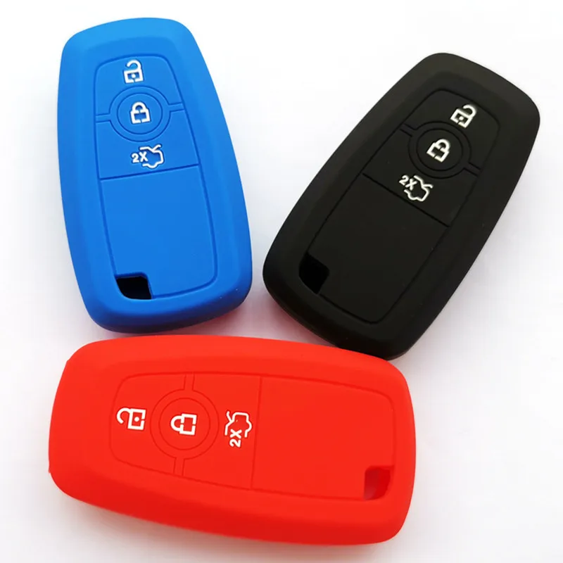 

Car Key Cover Key Case For Ford Fusion Mustang Explorer EcoSport Edge S-MAX Ranger Lincoln Mondeo F150 F250 F350 Car Accessories