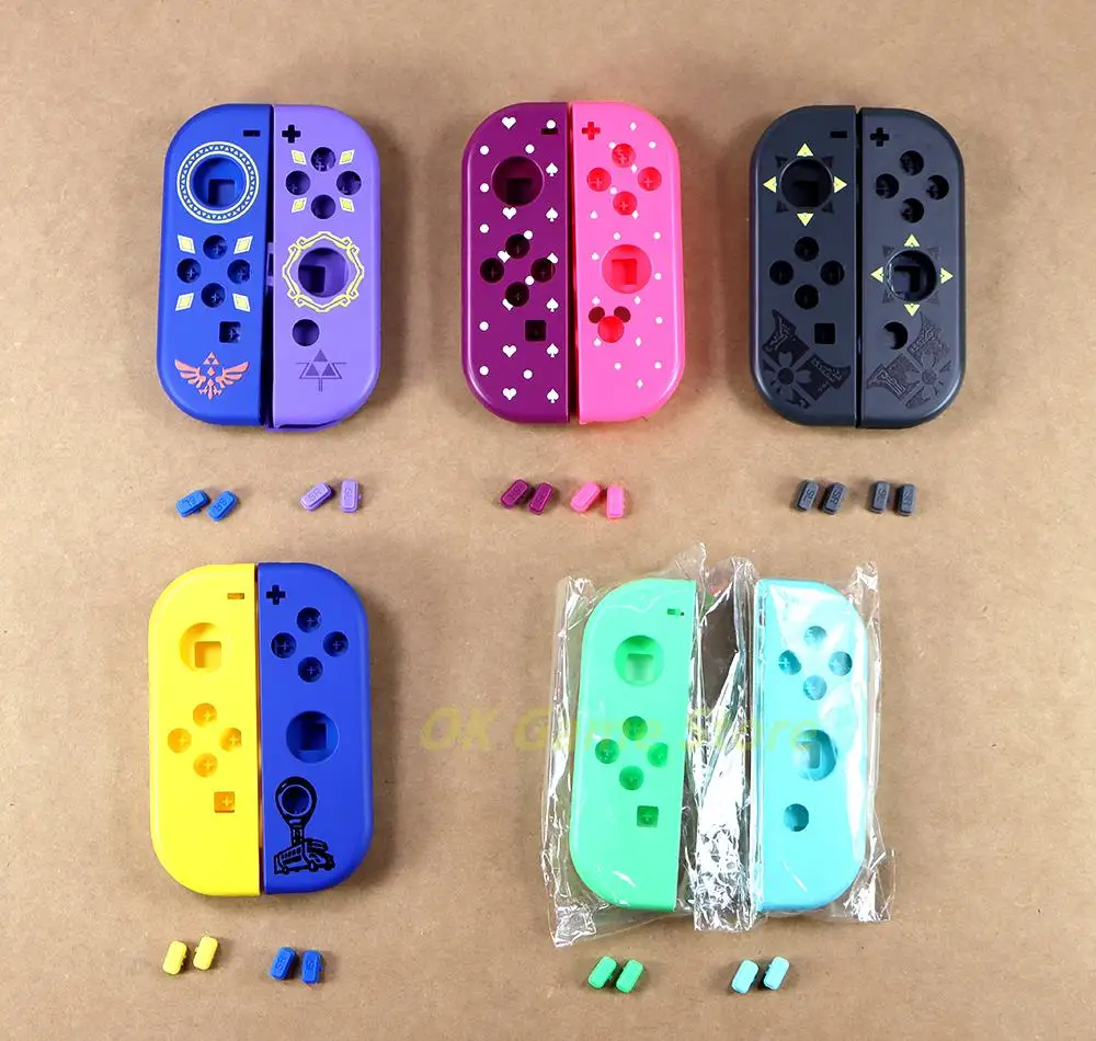 Housing shell hard case housing cover case For Nintend Switch Joy con with middle frame SL SR buttons Keys controller cover case