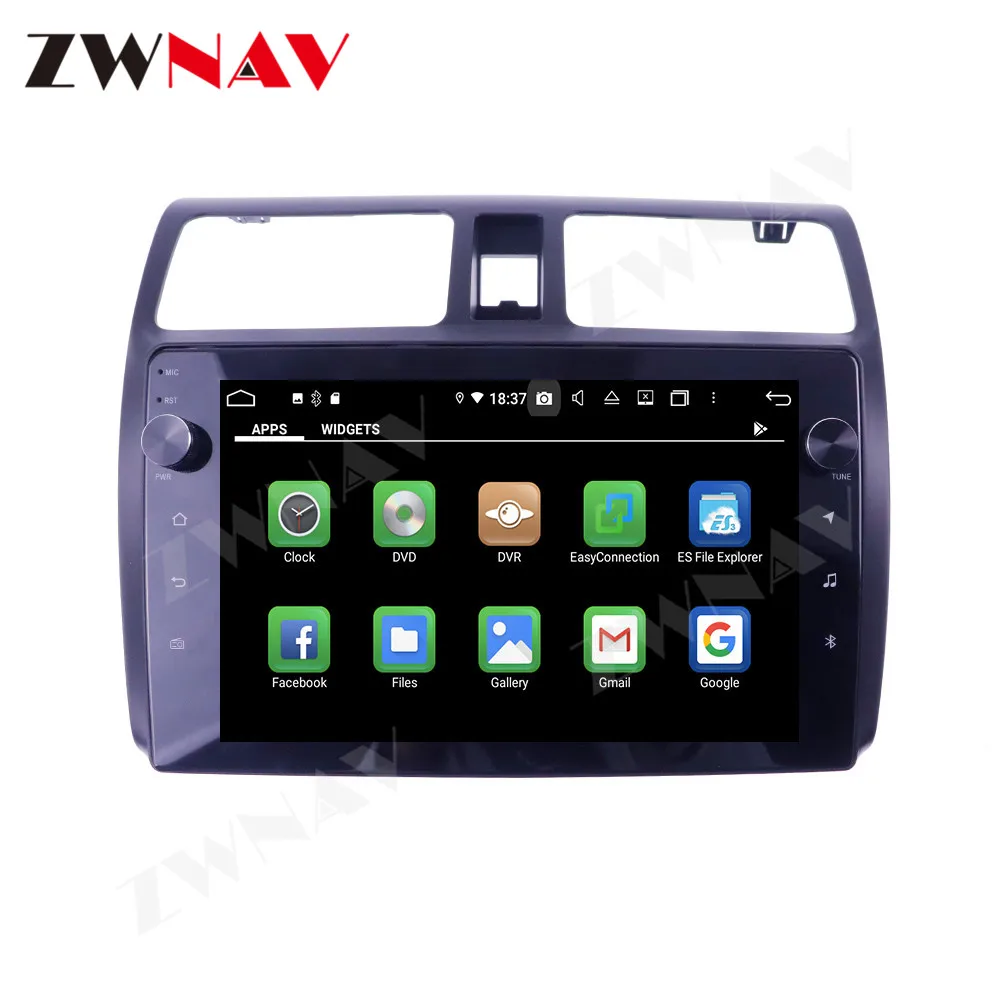 4+128G DSP Carplay Android 10 Screen Player For Suzuki Swift 2009 2010 2011 GPS Navi Auto Radio Audio Stereo Recorder Head Unit