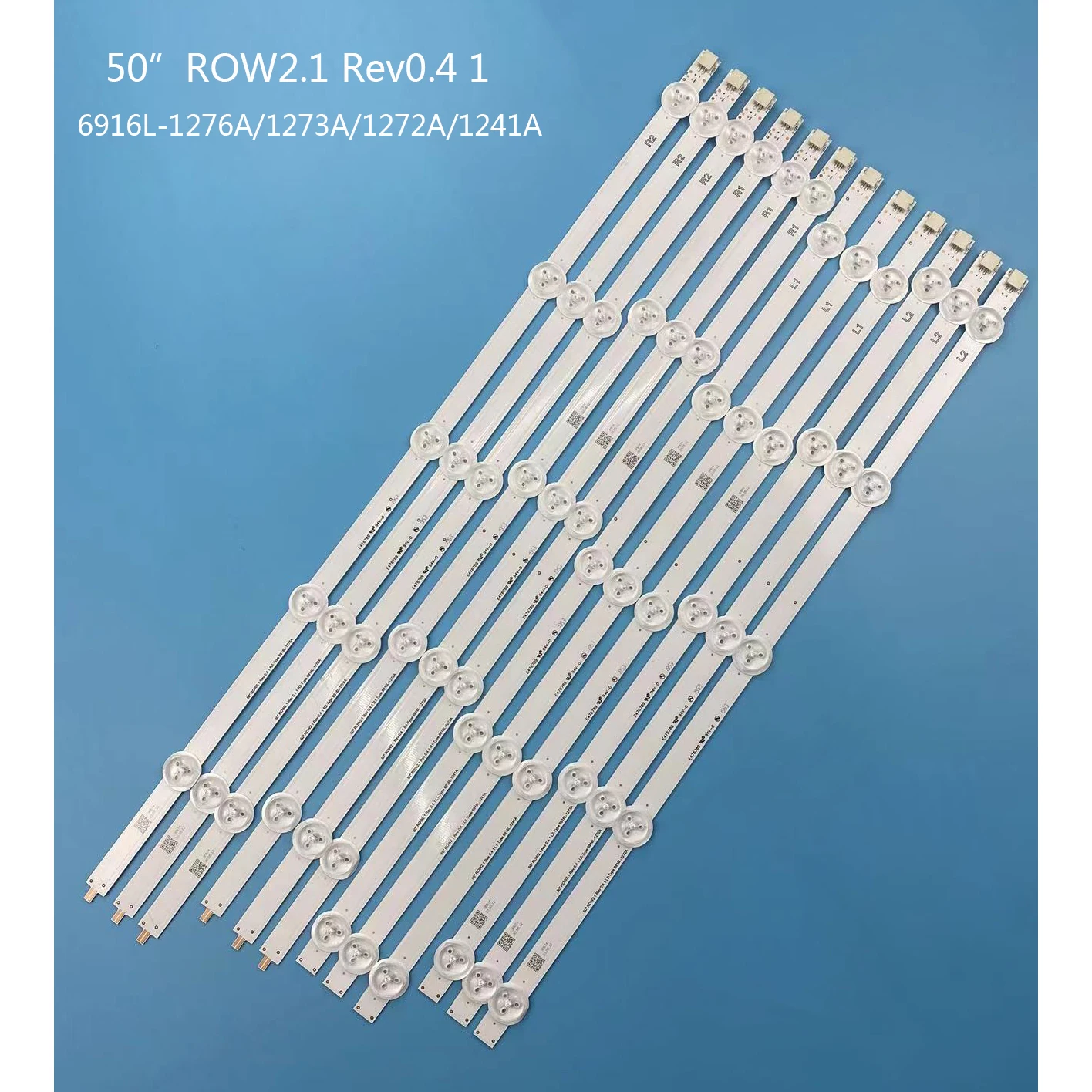 

100%New1set=12 Pieces for 50LN5400 LED strip 50"ROW 2.1 Rev 0.4 6916L-1273A 6916L-1241A 6916L-1276A 6916L-1272A