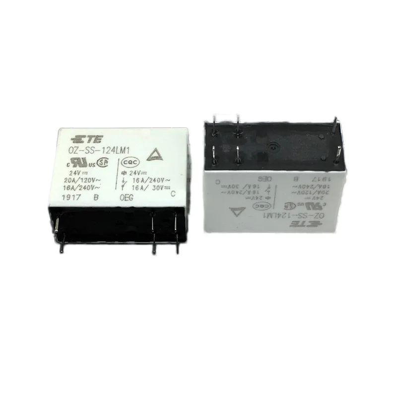 

HOT NEW OZ-SS-124LM1 OZ SS 124LM1 OZSS124LM1 24V relay High power relay 24VDC DC24V 24V 16A 10PIN