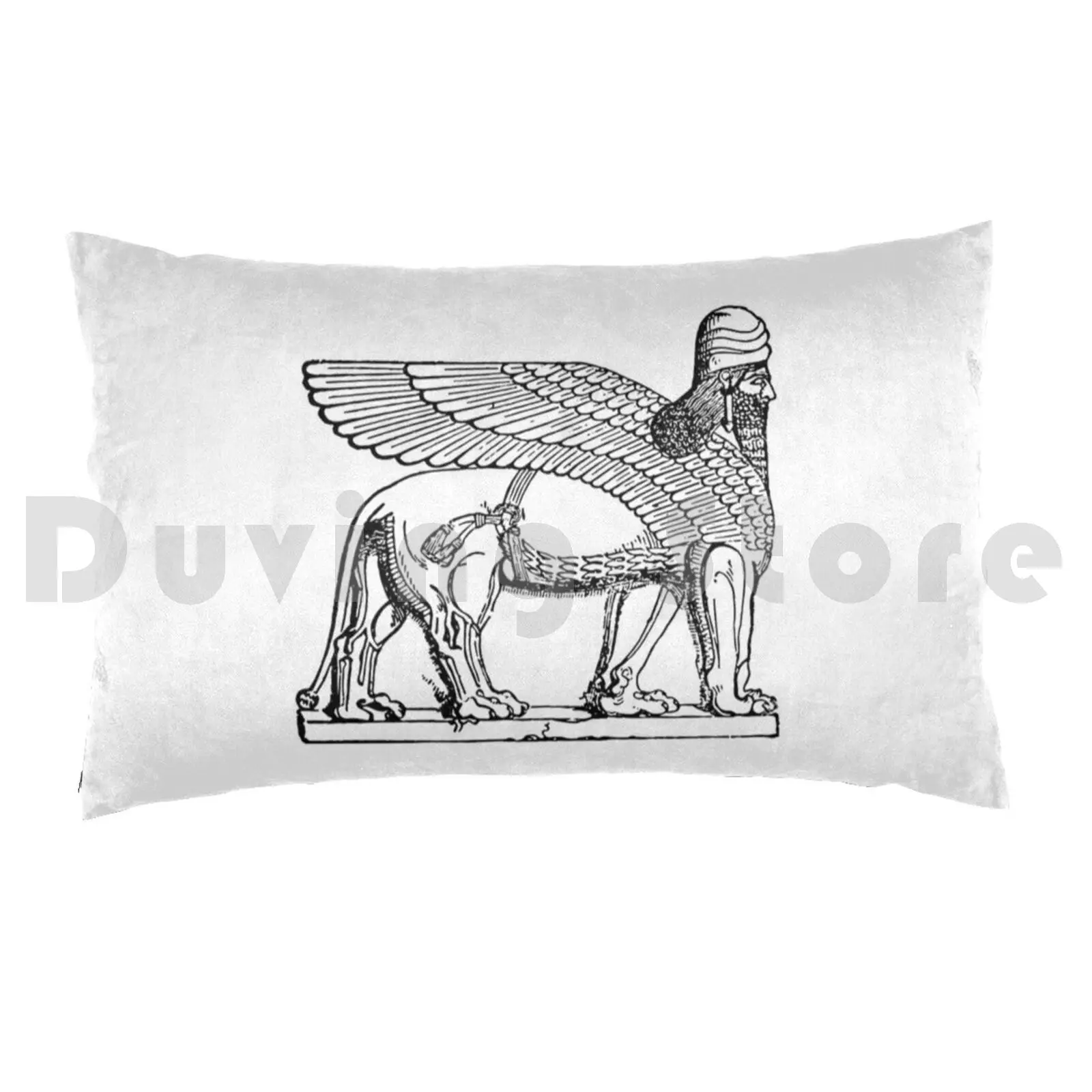 High Resolution Nergal The God Of Plague And War Mesopotamian Religion Pillow Case Printed 50x75 High