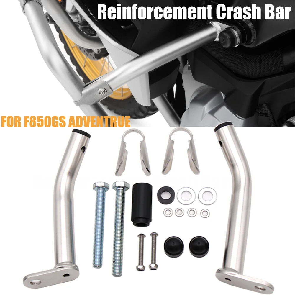 

Motorcycle Reinforcement Crash Bars For Engine Guard Crash Bar Bumper Guard Fits For BMW F850GS ADVENTURE 2018-2020