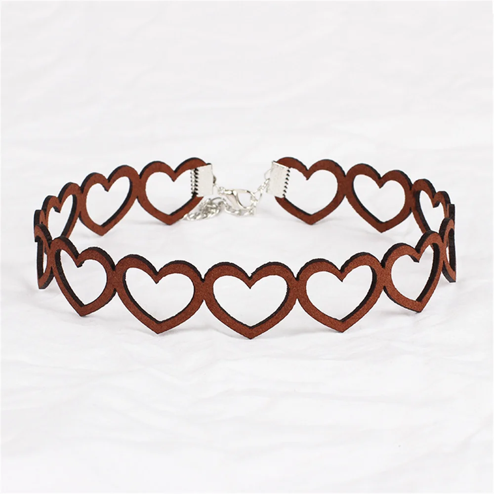 Schwarze Spitze Tattoo Halsband Vintage Samt Hohl Liebe Kreative Halskette Damen Schmuck Ausschnitt Dekoration Party Versorgung für Mädchen – Detail 10