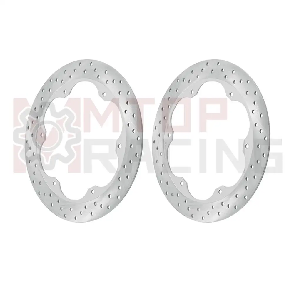 Motorcycle Front Brake Disc For Yamaha XJ900P Police Bike 4KM-2582T-00-00 Brake Rotors Pair New