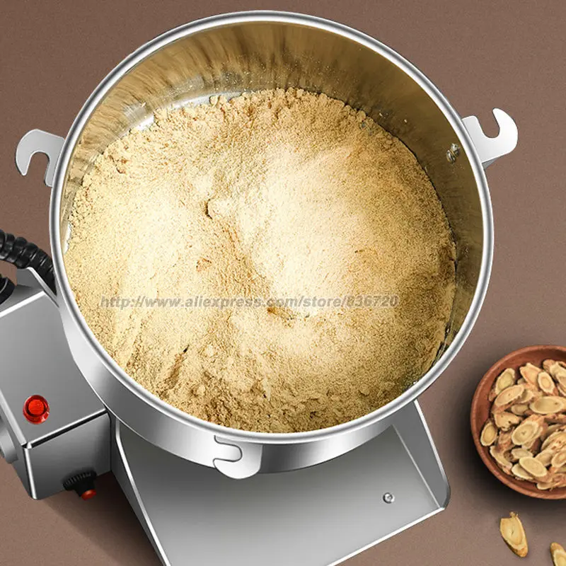 (2500 جرام نوع التأرجح) مطحنة الحبوب الكهربائية الآمنة مطحنة التوابل عالية السرعة مطحنة الأعشاب التجارية آلة المسحوق مطحنة الحبوب الجافة