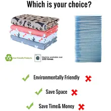 Washable Pet Urine Pad with Bone Print #3