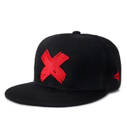 Dropshipping marka list X czapka typu Snapback bawełniana czapka baseballowa dla mężczyzn kobiety regulowany Hip Hop tata kapelusz kości Garros