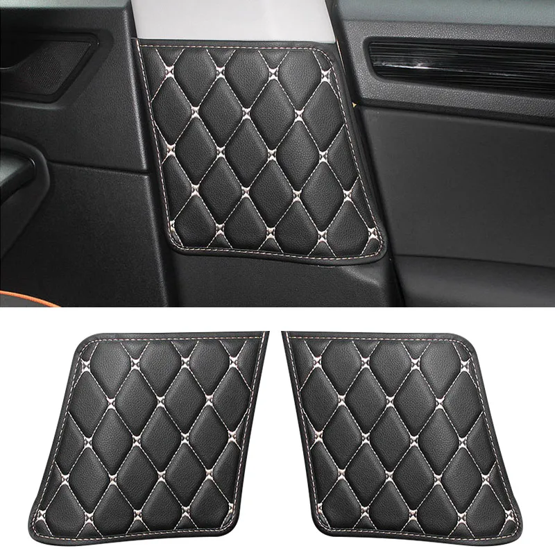 Hivotd For Skoda Kodiaq Accessories Car Seat Safety Belt Protective Crash Mat Cover Interior Decoration Car-Styling 2020 2019